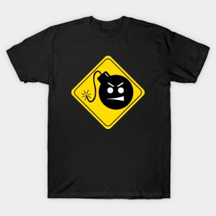 Serious Sam - Danger Sign T-Shirt